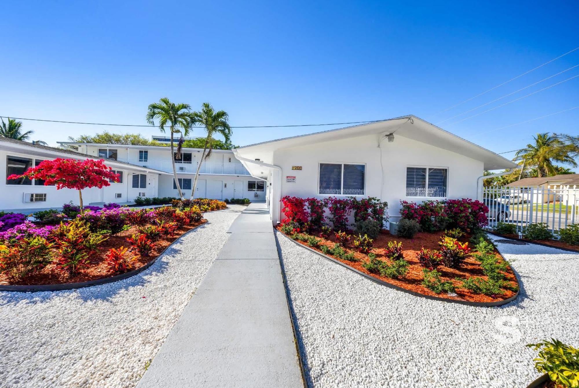 Appartamento Modern 1-br With Sleek Style With Garden, Bbq And Gym Miami
